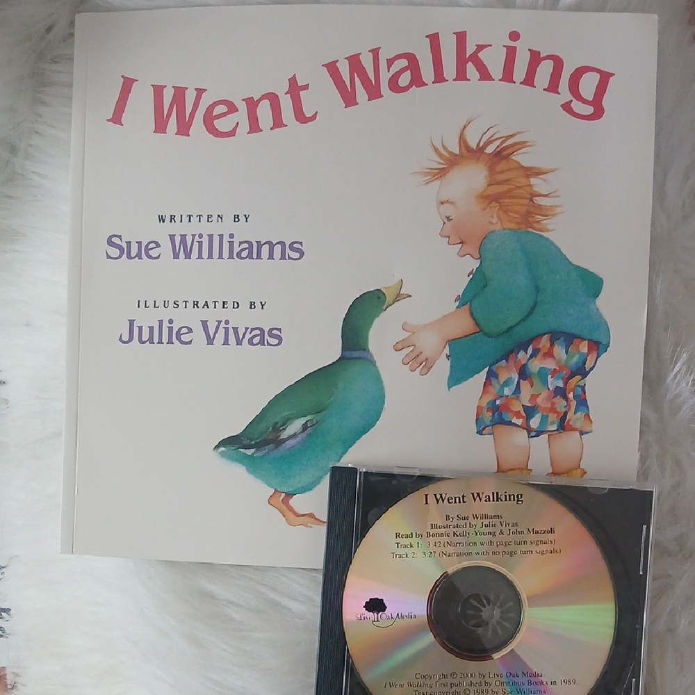 I Went Walking Book and CD Set